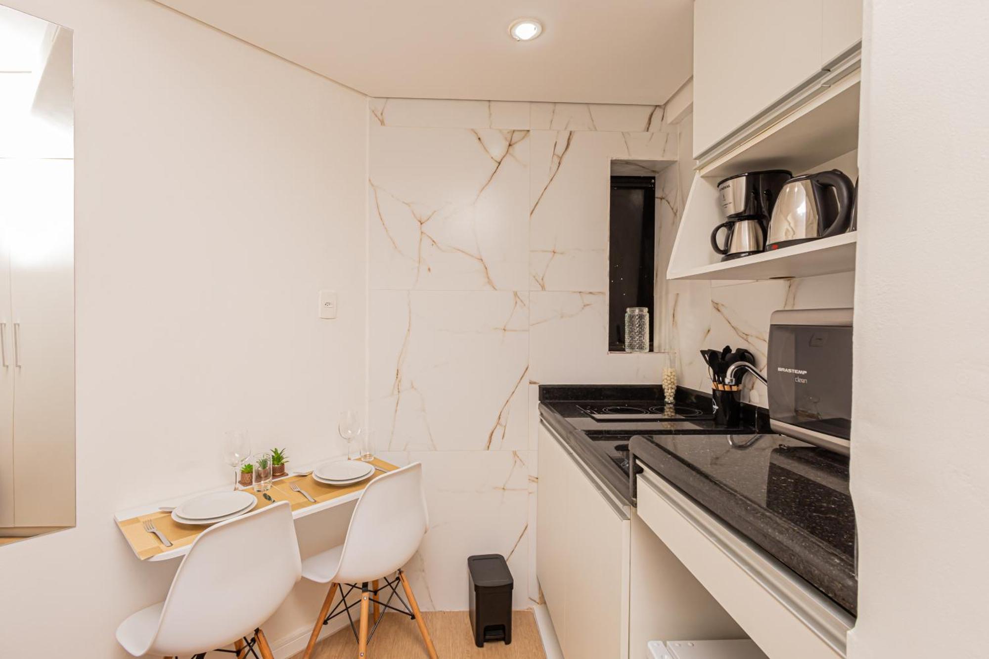 サンパウロBen - Flats Completos Com Limpeza Diaria E Estacionamento Inclusoアパートメント エクステリア 写真